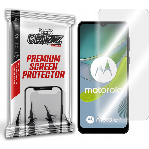  GrizzGlass Szkło hybrydowe GrizzGlass HybridGlass Motorola Moto E13