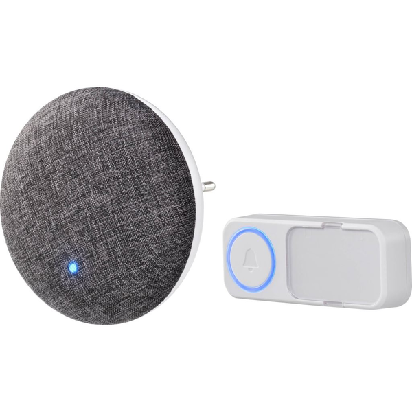 Sygonix Vezeték nélküli csengőkészlet rögzíthető csengőhanggal (SY-4671640 )