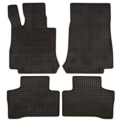 RIGUM Rubber Car Mats for Mercedes-Benz "GLC" (X253/C253), 06/2015->