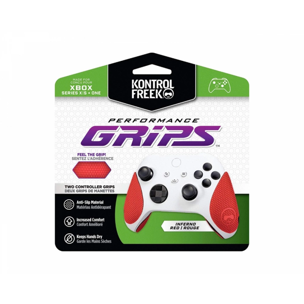 KontrolFreek Performance XB1 Soft Grip - Piros