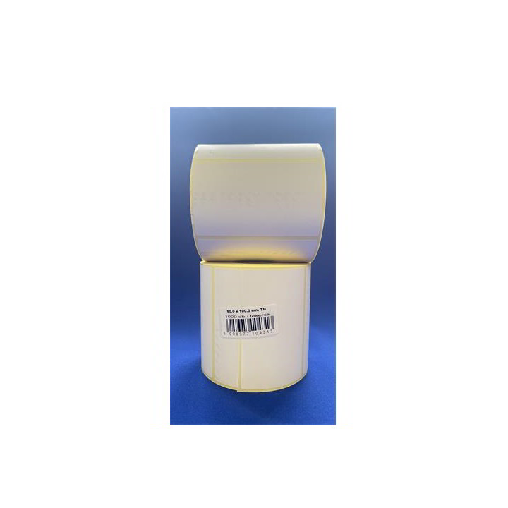 Etikett 60 x 100 mm thermo (1000 etikett / tekercs) (5998377104313)