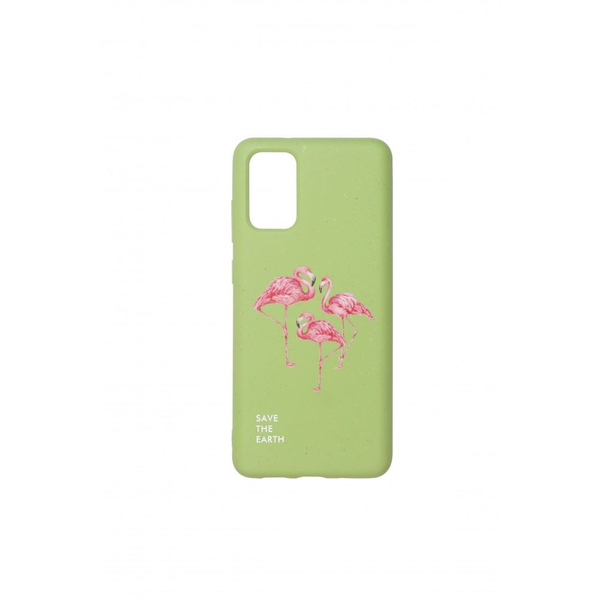 Cellect GoGreen Samsung S20 Plus, Green, Flamingo