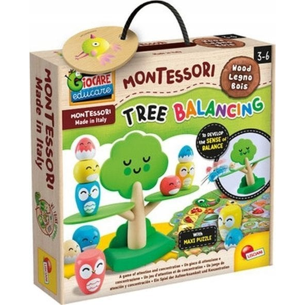 Montessori: Madár móka  egyensúlyozó játék - Lisciani