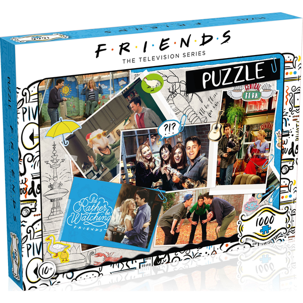 Friends Puzzle Scrapbook 1000pc Puzzle