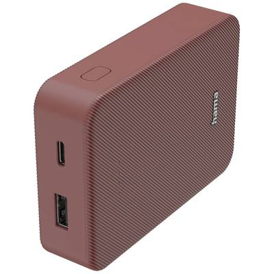 Powerbanka 10000 mAh Hama Color USB-C, USB-A power banka červená (00201714)