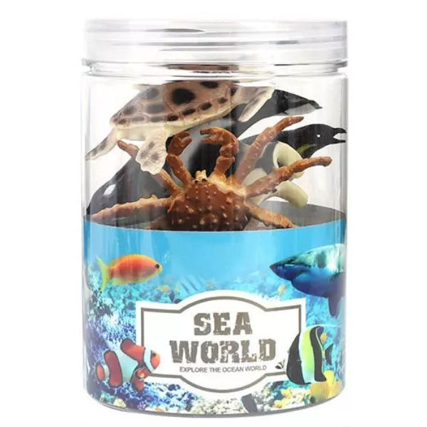 Tengeri élőlények figuraszett - 6 db-os (7204841)