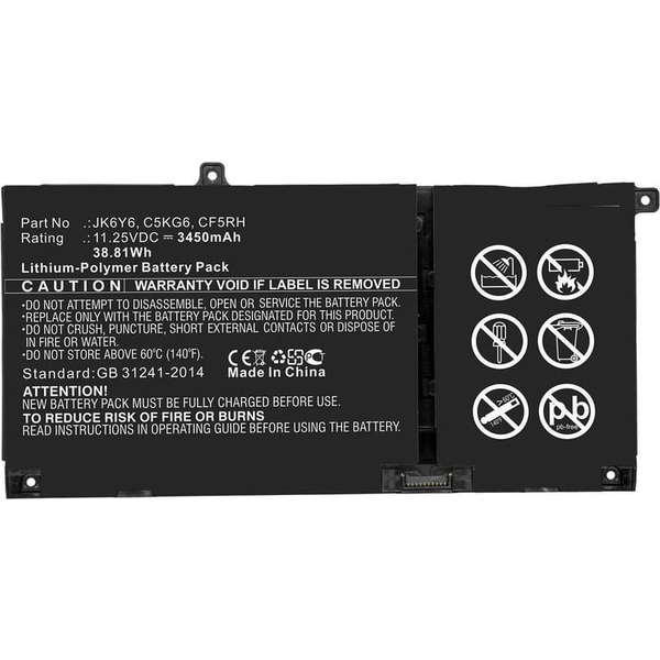 CoreParts MBXDE-BA0239 laptop alkatrész Akkumulátor