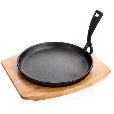 BANQUET A06298 öntöttvas serpenyő vágódeszkával (A06298)