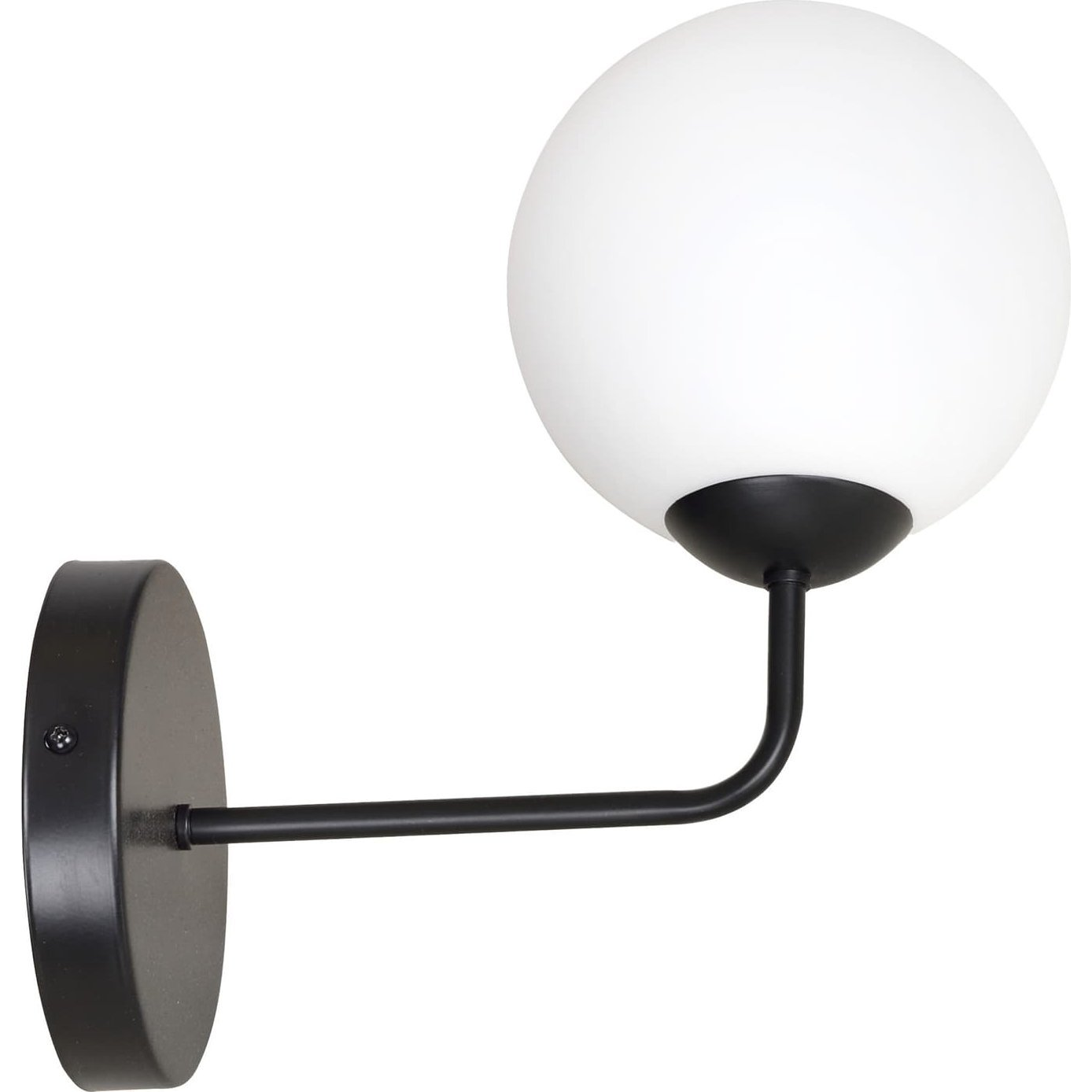 MONZA Fali Lámpa, max.40W, E14, Fekete és Fehér (AD-LD-6324B-WE14SM)