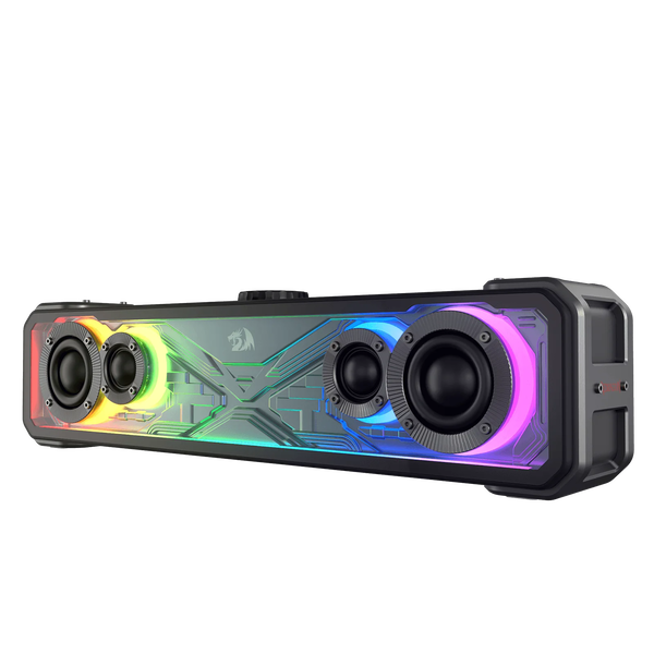 Redragon SURGE GS817 30W RGB Bluetooth Hangszóró - Fekete