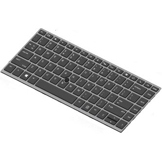 HP L15540-B31 laptop reservedel Tastatur