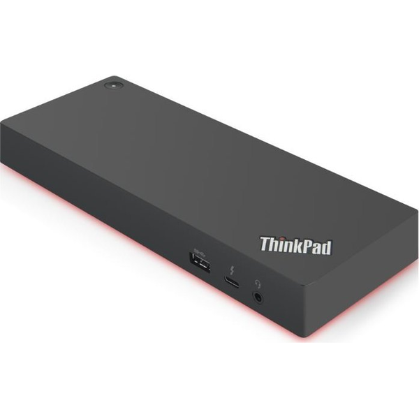 Lenovo 40AN0135IT laptop dock & poortreplicator Bedraad Thunderbolt 2 Zwart, Rood