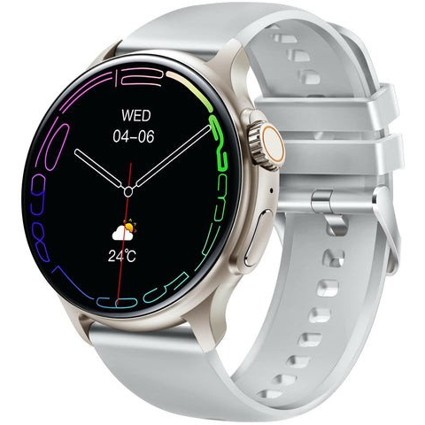 Emporia WATCHjoy 3,63 cm (1.43") AMOLED Digitális 466 x 466 pixelek Ezüst