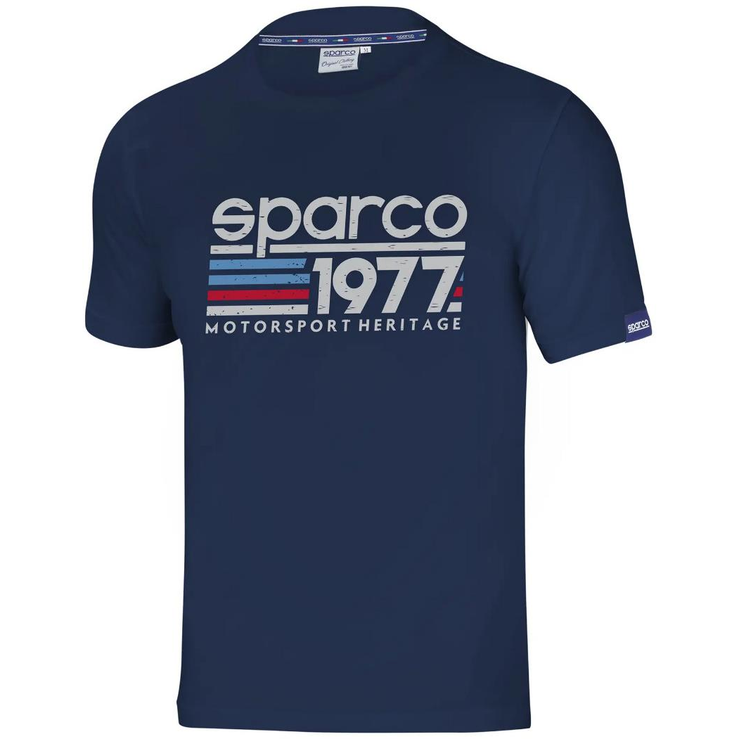 Sparco 1977 Póló, kék, méret L (01329BM3L)