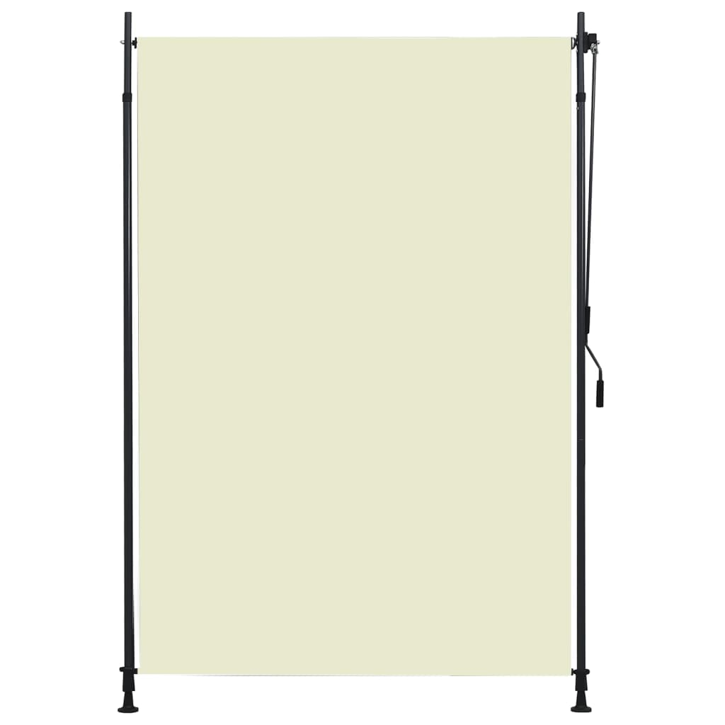 krémszínű kültéri roló 150 x 270 cm (145941)