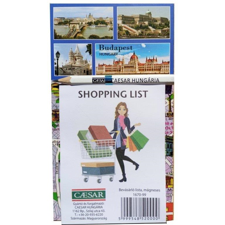 Caesar mágneses bevásárló lista - Többfajta (1670-99)