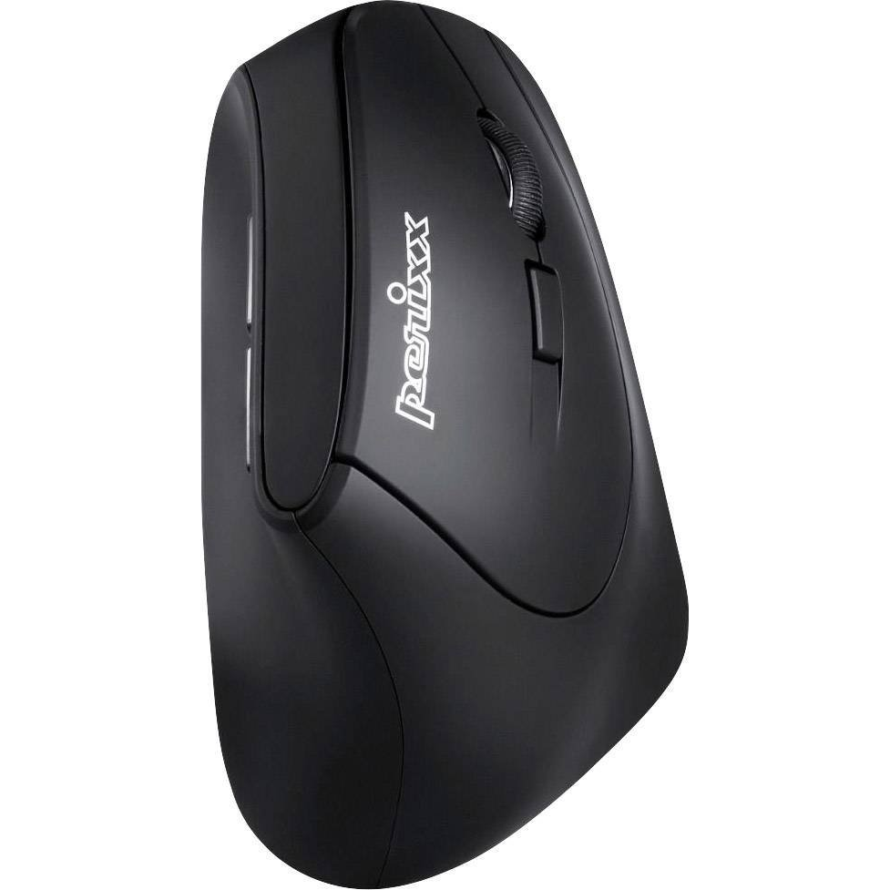 Perixx PERIMICE-804 Ergonomikus Bluetooth egér 1600 DPI Fekete (57142L)