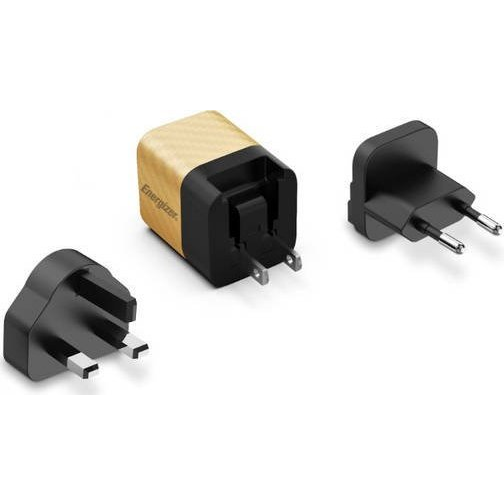 Ładowarka Energizer Energizer Ultimate - Ładowarka sieciowa Multiplug EU / UK / US GaN 20W PD (Złoty)