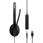 EPOS ADAPT 165T USB II Слушалки Жичен Лента за глава Офис/Център за обаждания USB Тип-A Черен