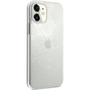 Guess GUHCP12S3D4GTR iPhone 12 Mini 5,4" Átlátszó 4G 3D Pattern Collection Keménytok