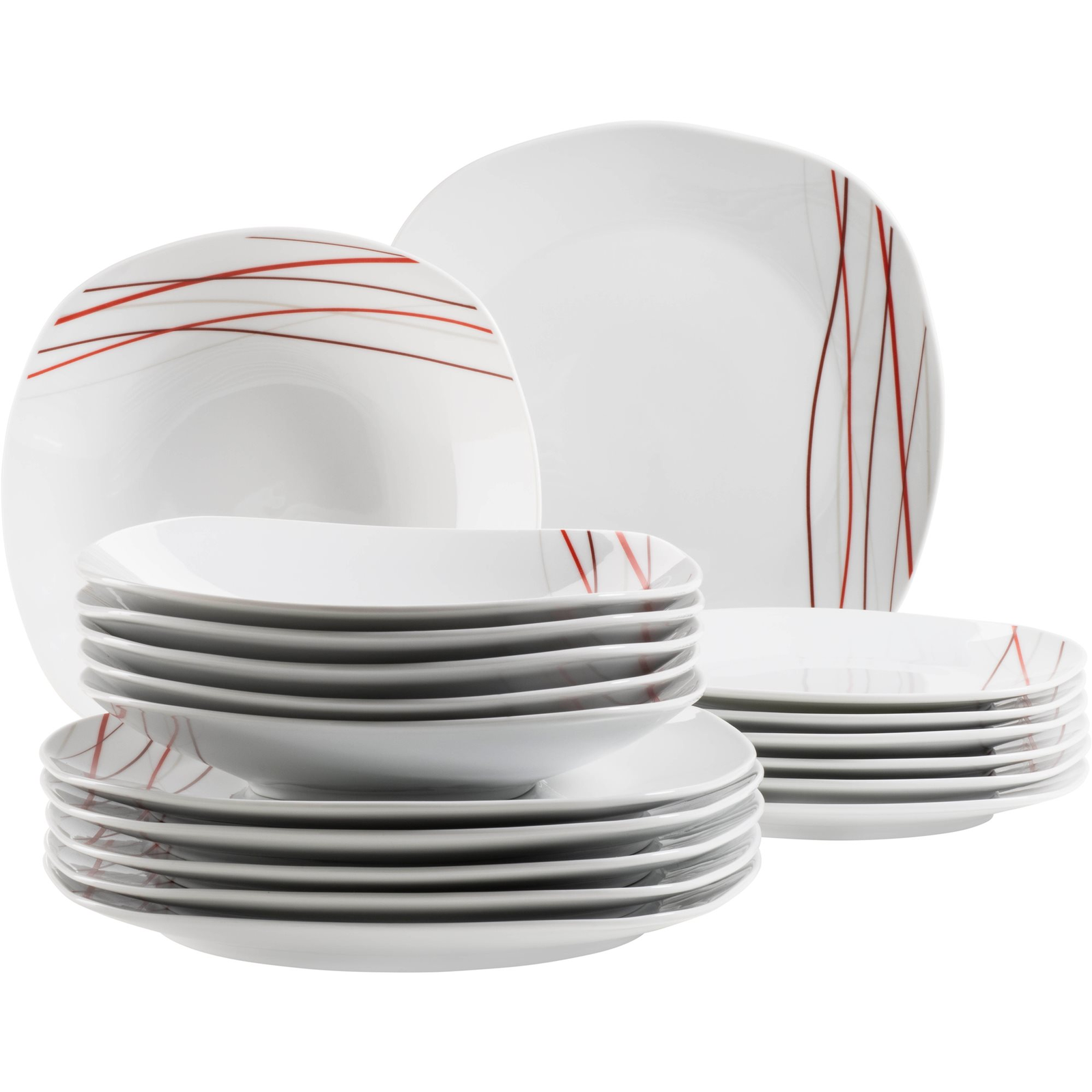 DOMESTIC SENCILLA étkészlet - 18 db (993261)