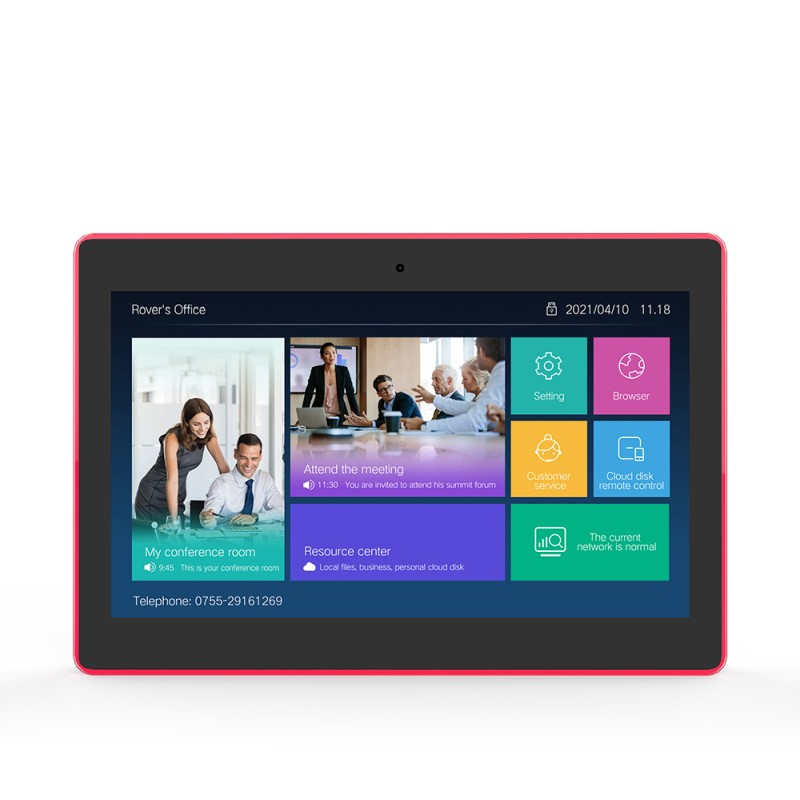 ALLNET Meetingraum 13 colos RGB LED Tablet RK3399 Android 10 NFC/RFID (MT13RK3399A10PoENFC)