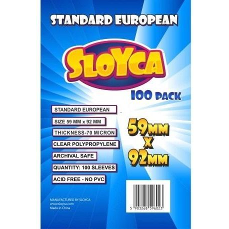  Baldar Koszulki Standard European 59x92mm (100szt) SLOYCA
