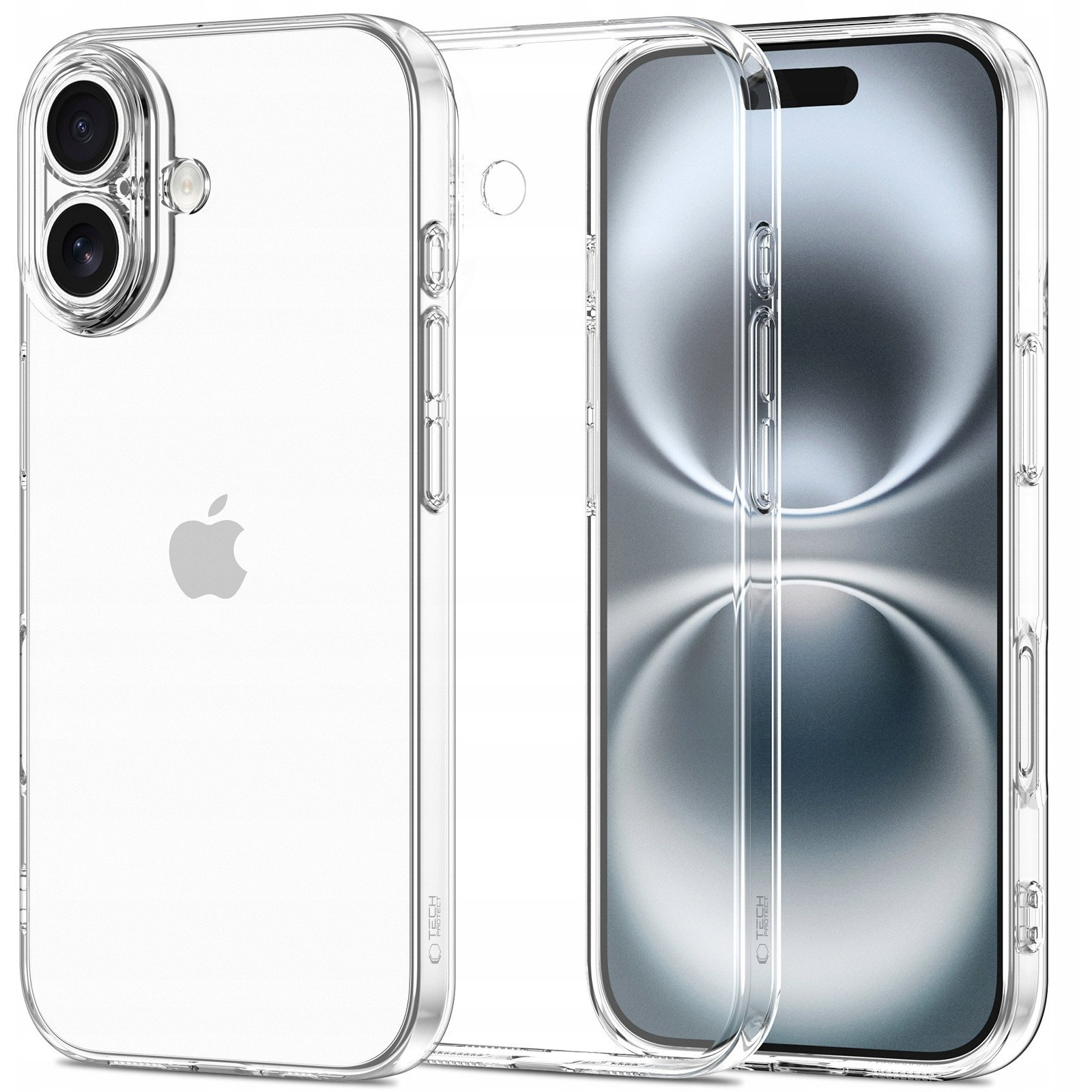 TECH-PROTECT FlexAir szilikon tok iPhone 17 átlátszó (THP4512)