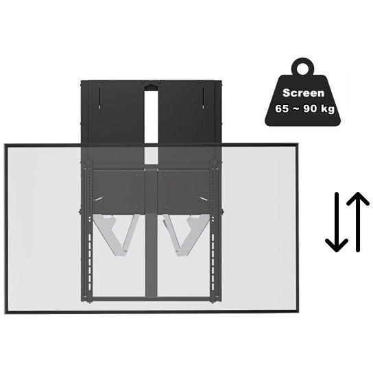 Vivolink VLMW-FLEXI-L Supporti a parete per TV 2,29 m (90") Nero