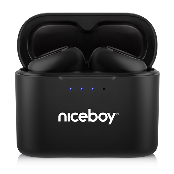 Слушалки Niceboy HIVE Podsie 2021, черни