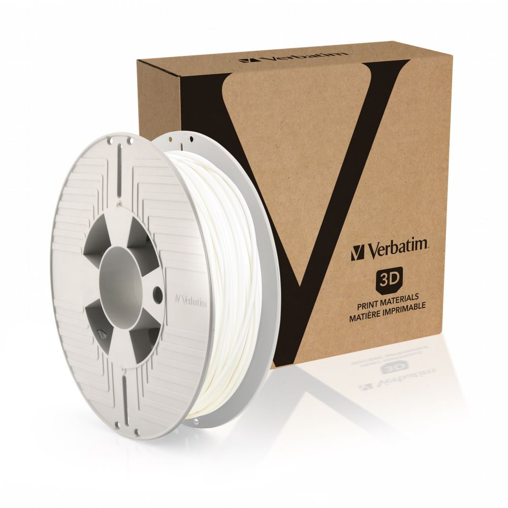 Verbatim Tefabloc TPE filament 2.85mm, 0.5kg fehér (55512) (ver55512)