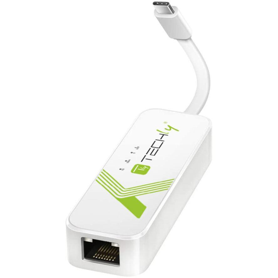 Techly IADAP USB31-ETGIGA3 hálózati kártya Ethernet 5000 Mbit/s (IADAP-USB31-ETGIGA3)