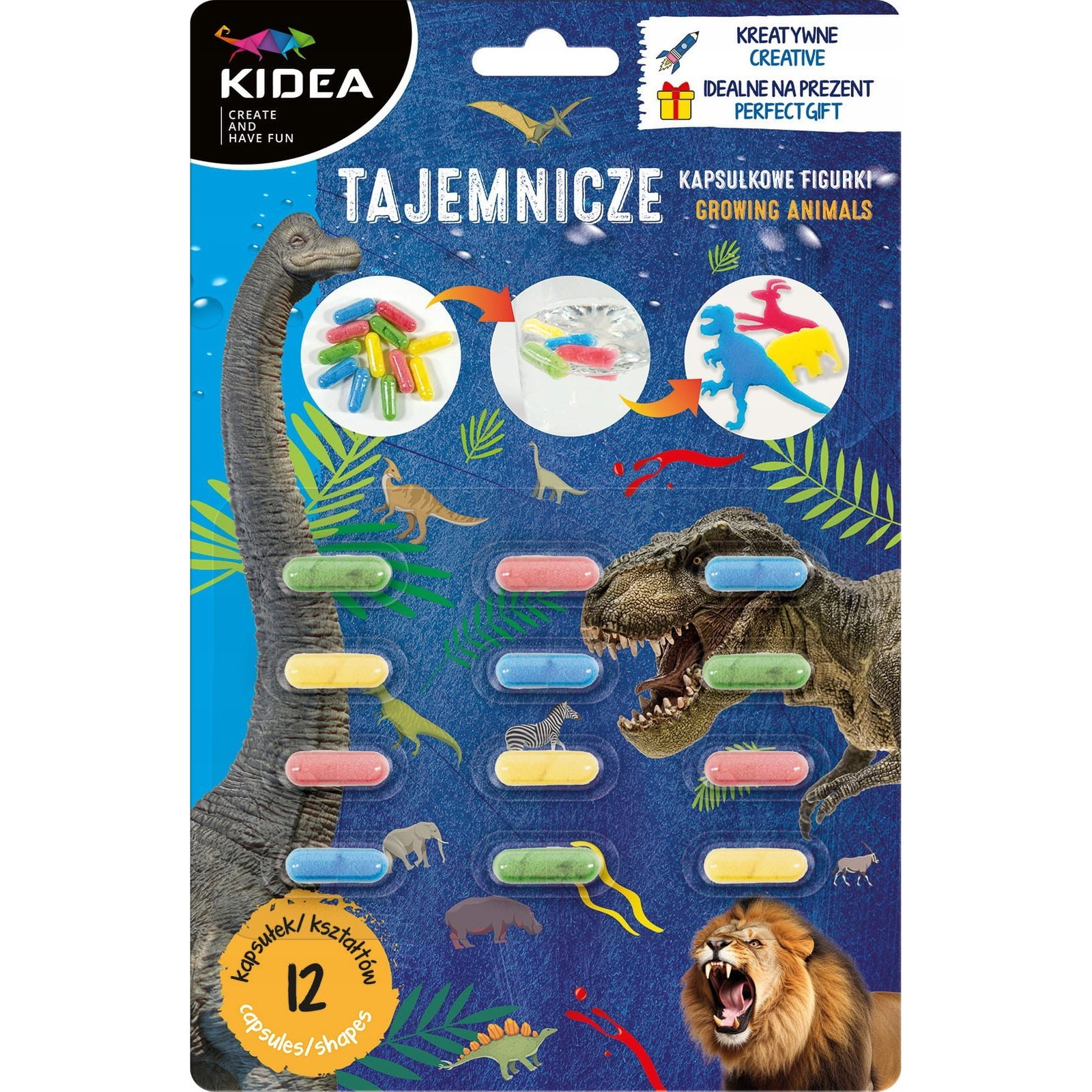 Kidea Titokzatos Kapszulák - Állatok (TKAZ12KA) (TKAZ12KA)