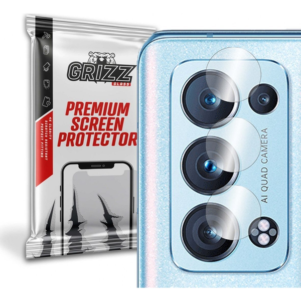  GrizzGlass Szkło hybrydowe na aparat Grizz Oppo Reno 6 Pro
