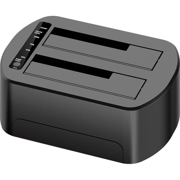 CoreParts MS-CLONER-SATA2.5-3.5 drev dockingstation Sort