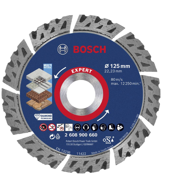 Bosch 2 608 900 660 rundsavklinge 12,5 cm 1 stk