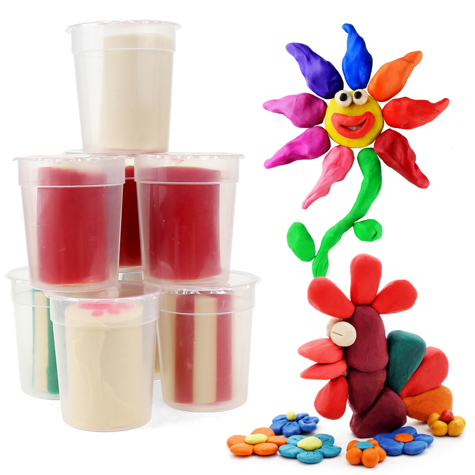 Aga4Kids Plasticine 8 pcs (MR1415)