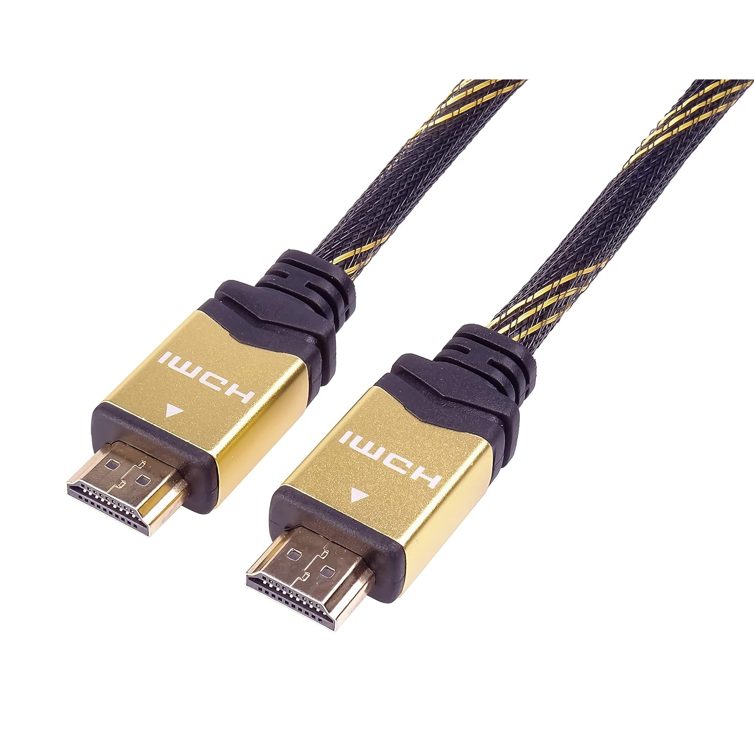 PremiumCord KPHDMET3 HDMI 1.4 - HDMI 1.4 Kábel 3m - Fekete/Arany (KPHDMET3)