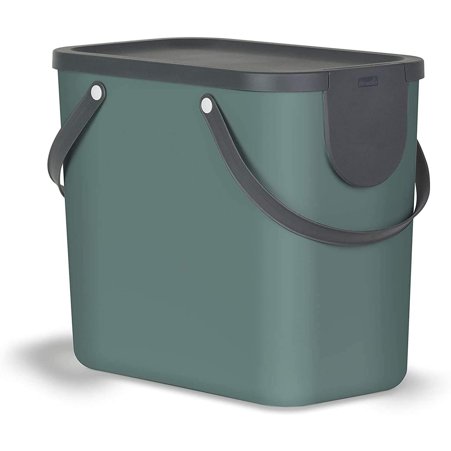 Rotho Hulladékválogató rendszer ALBULA doboz 25 l - zöld (1024905092)