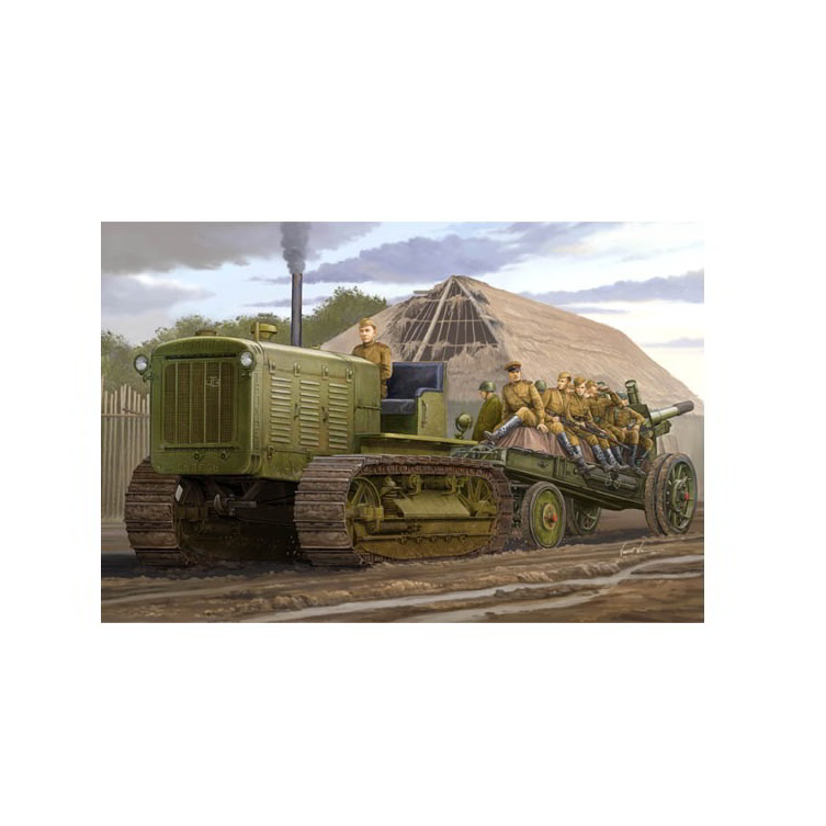 Trumpeter Russian ChTZ S-65 traktor műanyag makett (1:35) (05538)