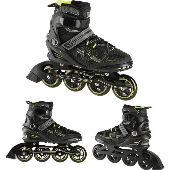 Rolki Nils Extreme NA9157 rekreacyjne żółte r. 42
