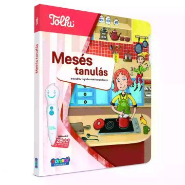 TOLKI Interaktív foglalkoztató könyv - Mesés tanulás (9788076882768)