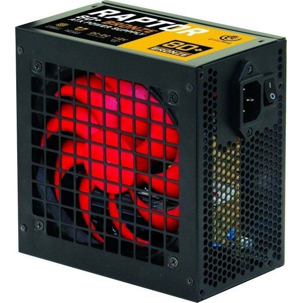 Zasilacz Rebeltec Zasilacz ATX RAPTOR 500W,BRONZE 80+,Single Rail, DC-DC