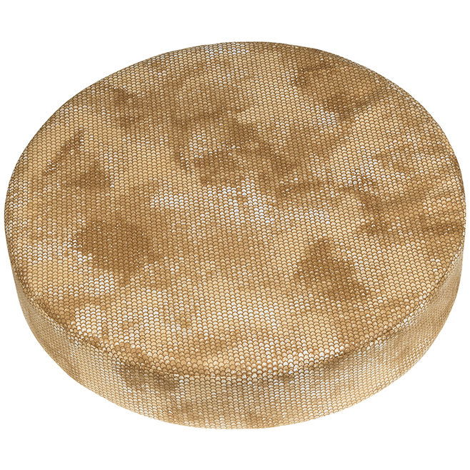 BELLATEX Seat round d.40 × 8 cm 89/229 snakeskin brown (12630)