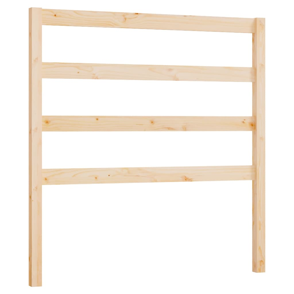 tömör fenyőfa ágy fejtámla 95 x 4 x 100 cm (822232)