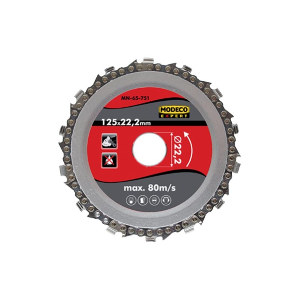 CHAIN ​​DISC FOR WOOD 125mm