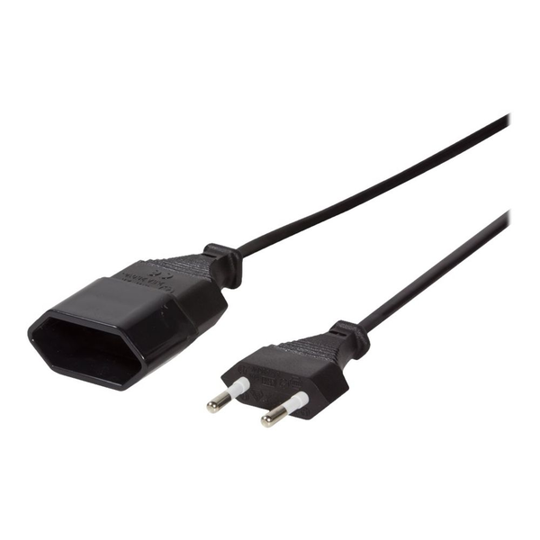 Prodlužovací napájecí kabel LogiLink CP124 Euro CEE 7/16 černý 3m