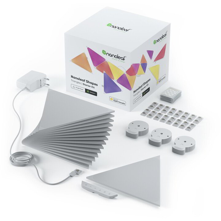 Nanoleaf: Háromszög formák kezdő készlet (NL47-0002TW-9PK)