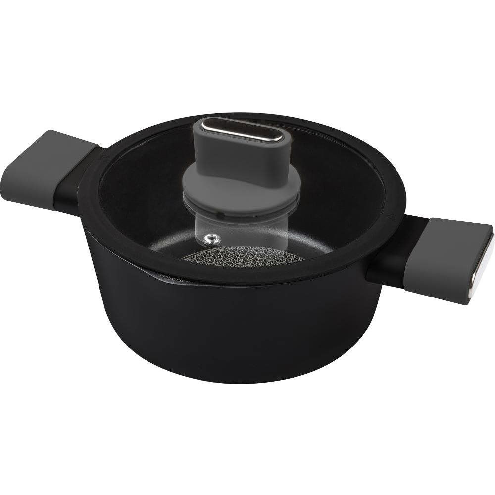 Lamart LT1224 Poele Lábas, 20×9 cm, fekete (42004910)