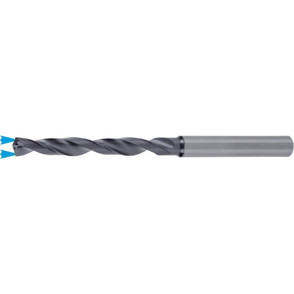 Broca De Carburo Fi 5.00 44/82mm 5xd Ha6 Vhm At Ik Masterdrill*** Din 6537